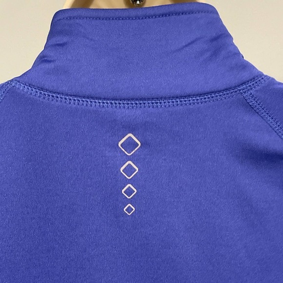 Hind Purple High Neck Athletic Jacket Full Zip Offset Medium Pre-owned‎ - Picture 6 of 11